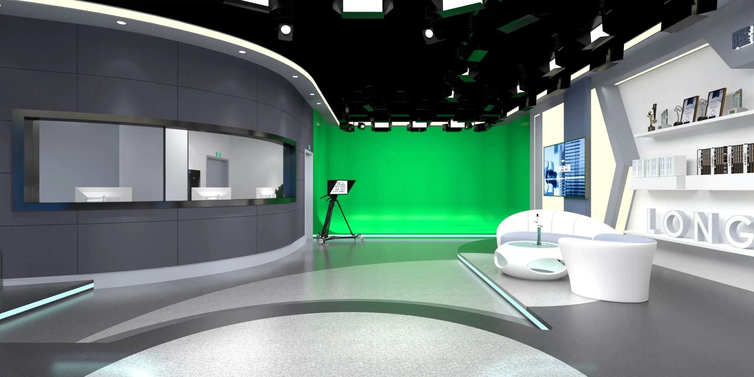 虚拟演播厅MOV绿幕素材合集【视频素材+预览图】Windows-安卓-Mac-ios-实用-破解-软件-资源-教程-分享-资源鱼