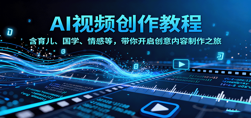 图片[1]客创社区-专注互联网轻资产资源整合与分享AI视频创富课，含育儿、国学、情感等，带你开启创意内容制作之旅客创社区-专注互联网轻资产资源整合与分享客创社区-专注互联网轻资产资源整合与分享